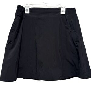 Athleta Size 10 Black Women’s Athletic Skirt Skort